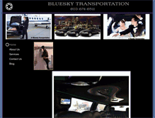 Tablet Screenshot of blueskytransportation.org